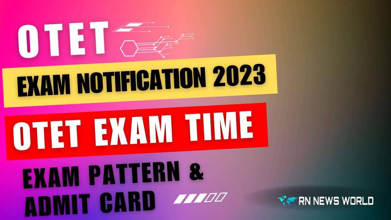 otet exam admit card 2023 download