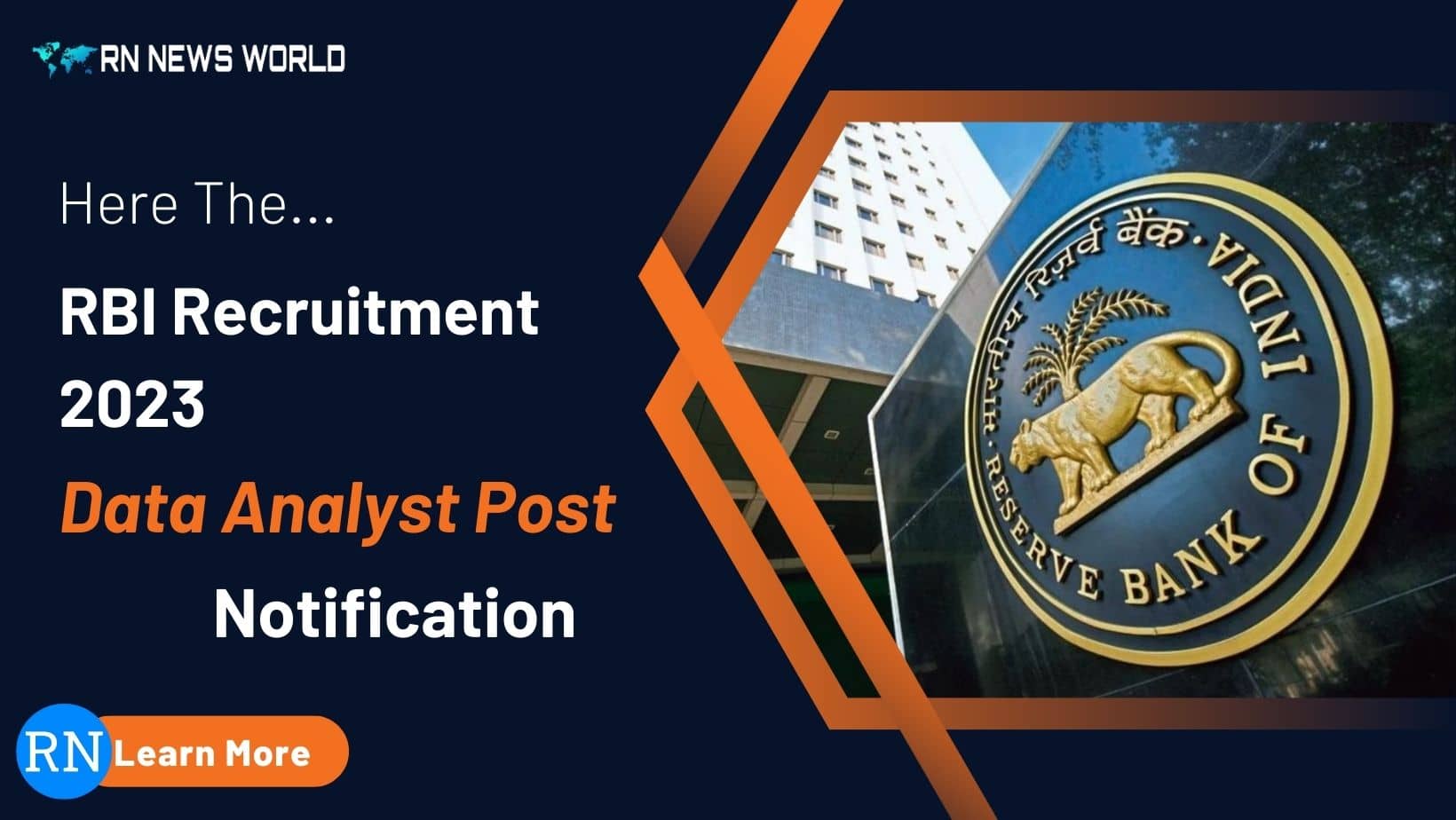 RBI Recruitment 2023: Apply online for the job of RBI Data Analyst in 2023 of 66 post vacancy of Data Scientists.