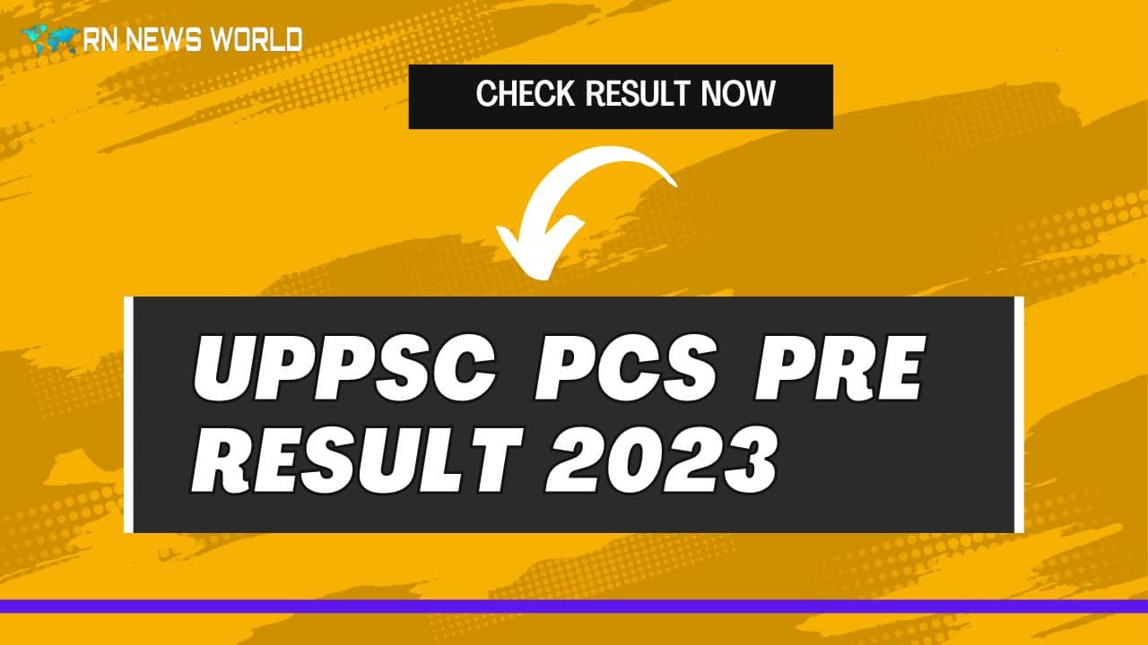 uppsc pcs prelims result 2023