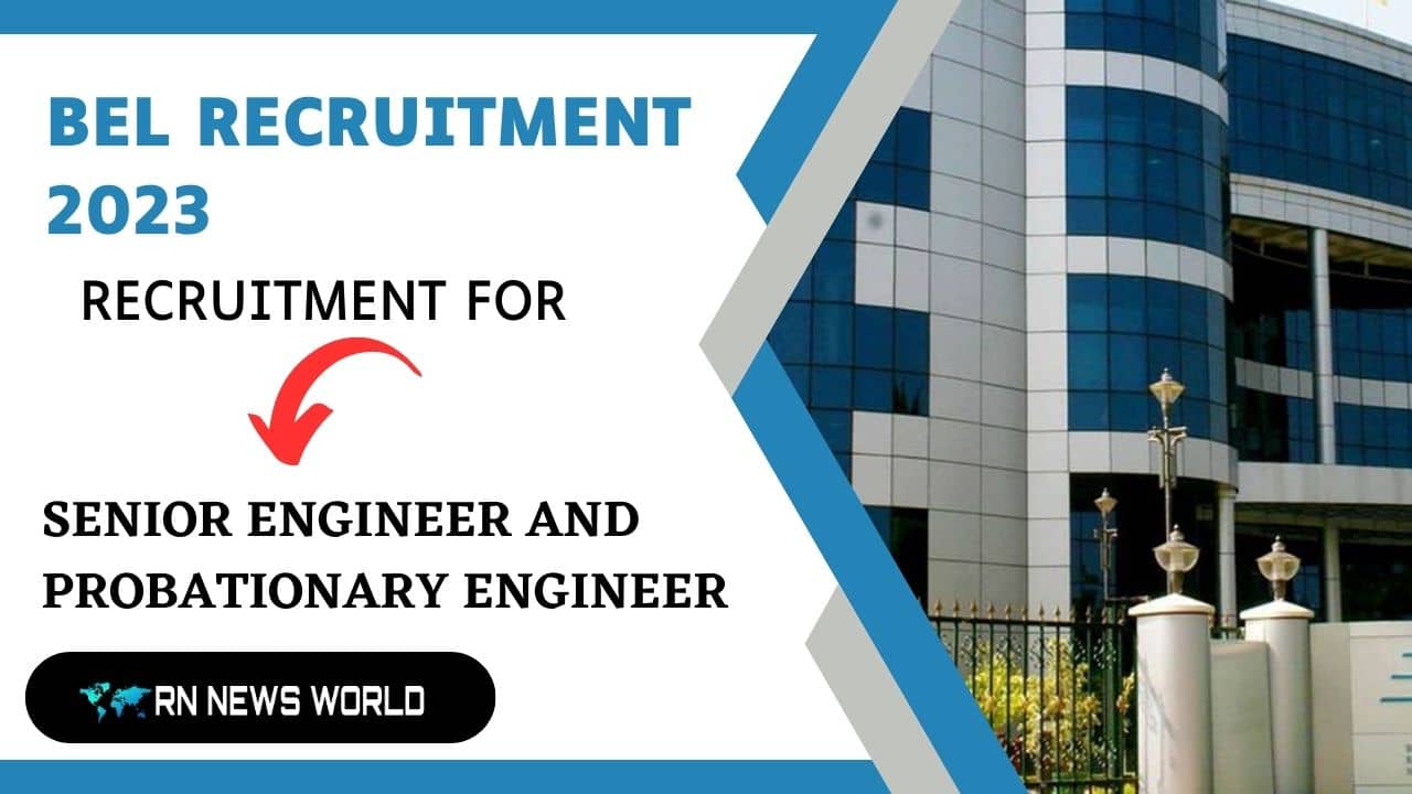 bel recruitment for senior engineer and probationary engineer