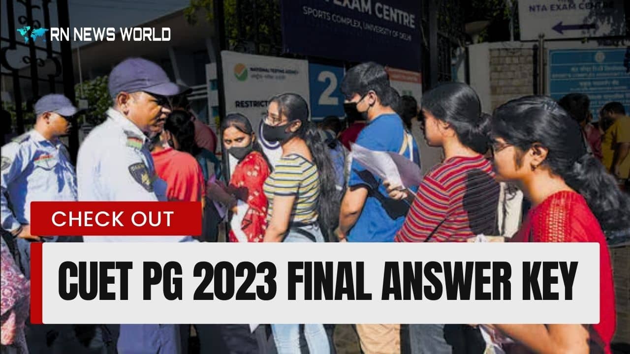 cuet pg answer key download 2023