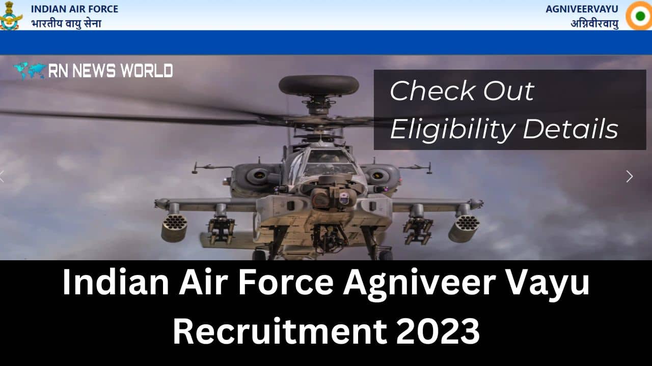 indian air force agniveer vayu recruitment 2023