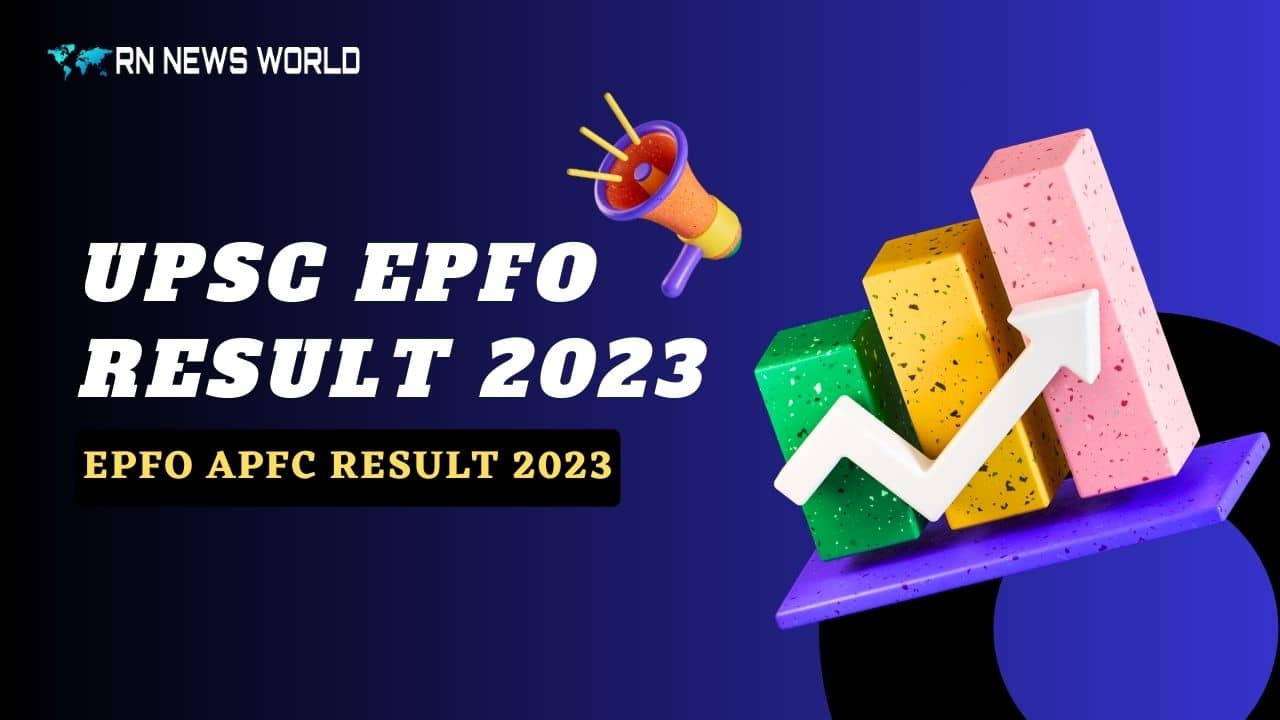 upsc epfo result 2023