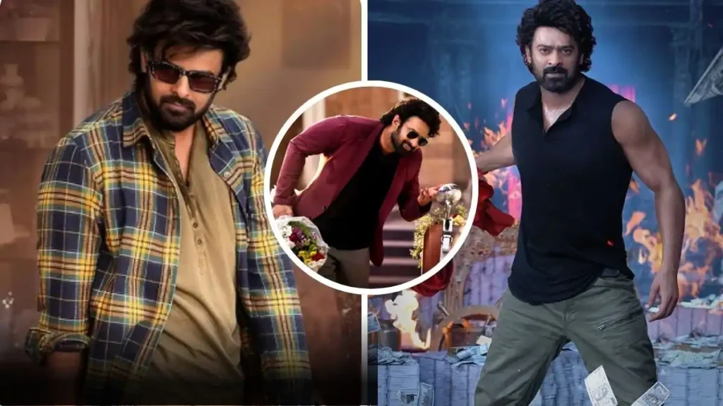 Raja Saab movie poster with Prabhas